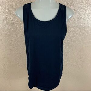 90 Degree Navy Sheer Top Racerback Athletic Tank Top